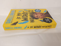 If My Words Had Wings by Danielle Jawando *Signed by the author & Sprayed Edges*