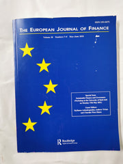 The European Journal of Finance -Vol 30 No. 7-9 May June 2024 ISSN 1351-847X