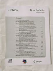 Kew Bulletin 2024 79(2) Journal for Taxonomy, Systematics & Conservation..
