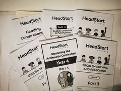 Headstart Primary, Bundle of 6 x Y4 English Learning Activity Booklets