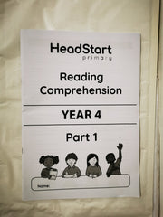 Headstart Primary, Bundle of 6 x Y4 English Learning Activity Booklets