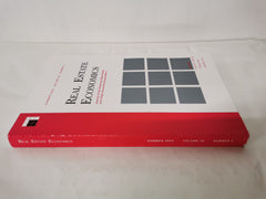 Real Estate Economics Summer 2020 Volume 46 Number 2 ISSN 1080-8620