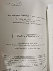 LIBRAIRIE AMÉLIE SOURGET Catalogue N°30 - Hiver 2023