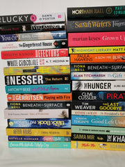 30 New Fiction Books Collection Set Crime, Thriller, Romance