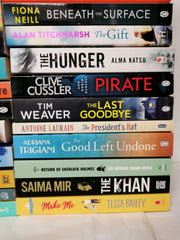 30 New Fiction Books Collection Set Crime, Thriller, Romance