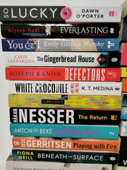 30 New Fiction Books Collection Set Crime, Thriller, Romance