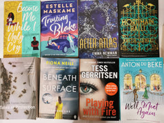 30 New Fiction Books Collection Set Crime, Thriller, Romance