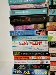 30 New Fiction Book Collection: Crime, Thrillers, Romance, Mystery