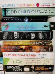 30 New Fiction Book Collection: Crime, Thrillers, Romance, Mystery