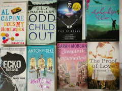 30 New Fiction Book Collection: Crime, Thrillers, Romance, Mystery