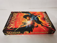 Skandar and the Unicorn Thief: The international, award-winning hit by A.F. Steadman - used book at Perkology Books