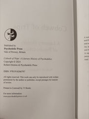 Cobweb of Trips by Robert Dickins (Psychedelic Press, Limited Edition of 200)