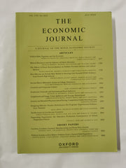 The Economic Journal | Oxford Academic Volume 133  No. 653 July 2023