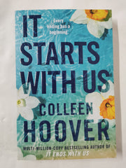 It Starts with Us: the highly anticipated sequel to IT ENDS WITH US by Colleen Hoover - used book at Perkology Books