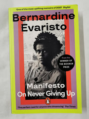 Manifesto: A radically honest and inspirational memoir by Bernardine Evaristo - used book at Perkology Books