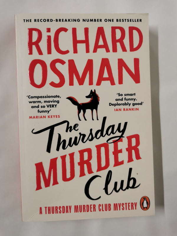 The Thursday Murder Club: The first novel in bestselling murder mystery series by Richard Osman - used book at Perkology Books