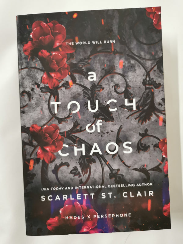 A Touch of Chaos: A Dark, Enthralling Reimagining of Hades and Persephone Myth by Scarlett St. Clair - used book at Perkology Books
