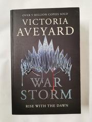 War Storm: Red Queen Book 4: The final YA dystopian fantasy adventure by Victoria Aveyard - used book at Perkology Books