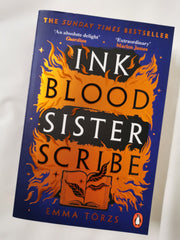 Ink Blood Sister Scribe: The Sunday Times bestselling edge-of-your-seat fantasy by Emma Törzs - used book at Perkology Books