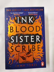 Ink Blood Sister Scribe: The Sunday Times bestselling edge-of-your-seat fantasy by Emma Törzs - used book at Perkology Books