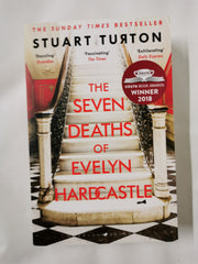 The Seven Deaths of Evelyn Hardcastle by Stuart Turton - used book at Perkology Books