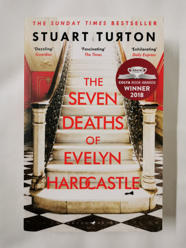 The Seven Deaths of Evelyn Hardcastle by Stuart Turton - used book at Perkology Books