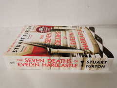 The Seven Deaths of Evelyn Hardcastle by Stuart Turton - used book at Perkology Books