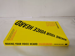 Making Your Voice Heard: How to own your space, access your inner power by Connson Chou Locke - used book at Perkology Books