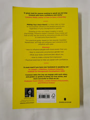 Making Your Voice Heard: How to own your space, access your inner power by Connson Chou Locke - used book at Perkology Books