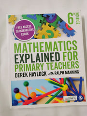 Mathematics Explained for Primary Teachers