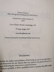 Urban Violence Mian Xiang (Face reading for Self Defence) Limited Edition HB