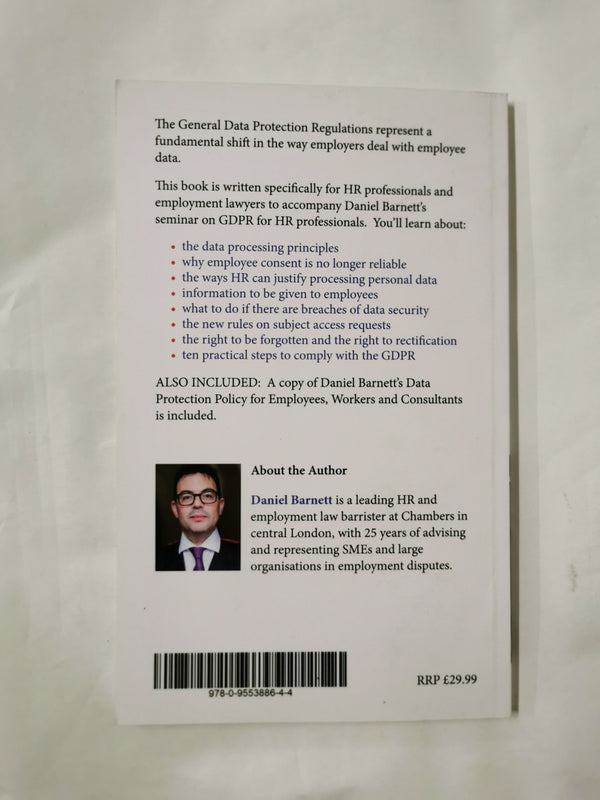GDPR for HR Professionals (Employment Law Library)