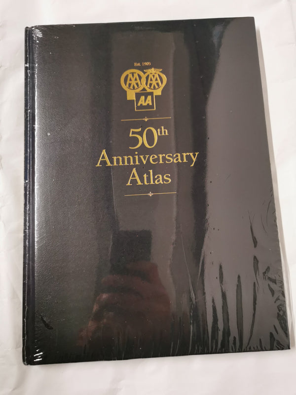 AA 50th Anniversary Atlas, Leather bound