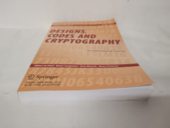 Designs, Codes and Cryptography Journal Volume 92, Number 8, August 2024