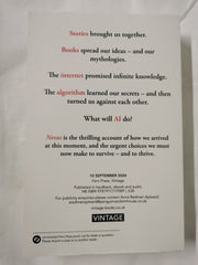 Nexus by Yuval Noah Harari *Uncorrected Proof* (Paperback, 2024)
