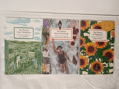 Ten Poems about Happiness, Swimming, Yorkshire (3 Book bundle)