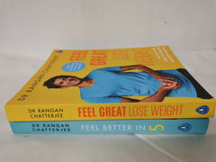 Feel Better In 5 & Feel Great Lose Weight by Dr Rangan Chatterjee 2 Book Set