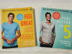 Feel Better In 5 & Feel Great Lose Weight by Dr Rangan Chatterjee 2 Book Set