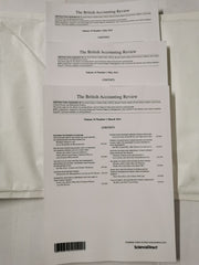 The British Accounting Review, Vol 56, Issues 2, 3, 4 (BAFA)