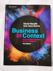 Business in Context: An Introduction to Business and its Environment