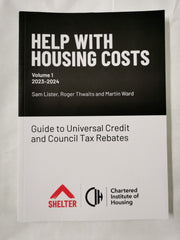 Help With Housing Costs: Volume 2 2023-2024: Guide to Housing Benefit by Sam Lister - used book at Perkology Books