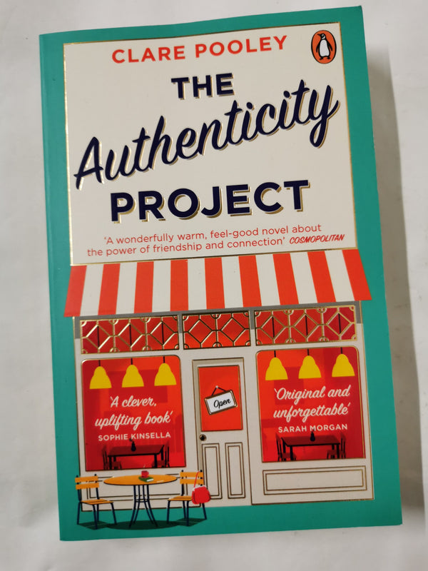 The Authenticity Project: The bestselling uplifting, joyful and feel-good book by Clare Pooley - used book at Perkology Books