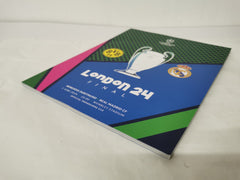 2024 CHAMPIONS LEAGUE FINAL - Borussia Dortmund V Real Madrid - PROGRAMME