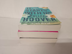 3 Colleen Hoover Bestsellers: Never Never, Heart Bones, It Starts With Us