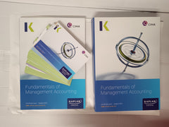 Fundamentals of Management Accounting Study Text, Exam Practice & Revision Cards