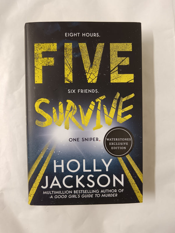 Five Survive by Holly Jackson *SIGNED Waterstones Exclusive Edition*