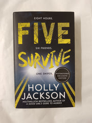 Five Survive by Holly Jackson *SIGNED Waterstones Exclusive Edition*