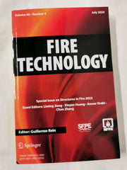 Fire Technology Journal Volume 60, Number 4. Jul 2024
