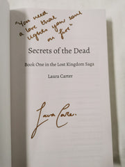Secrets of the Dead: 1 (The Lost Kingdom Saga) *Signed with Message