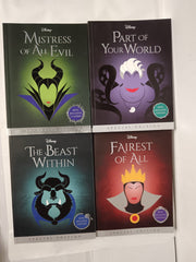 Disney Villain Tales Special Editions: 4 Books (Fairest of All, Beast Within...)